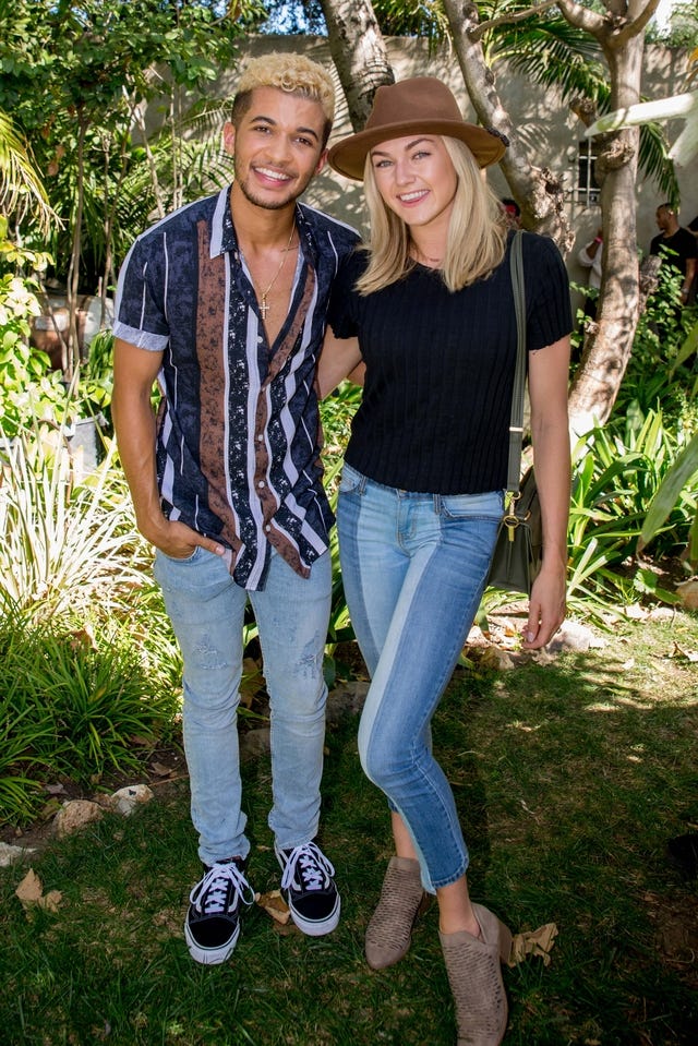 Jordan Fisher and Lindsay Arnold