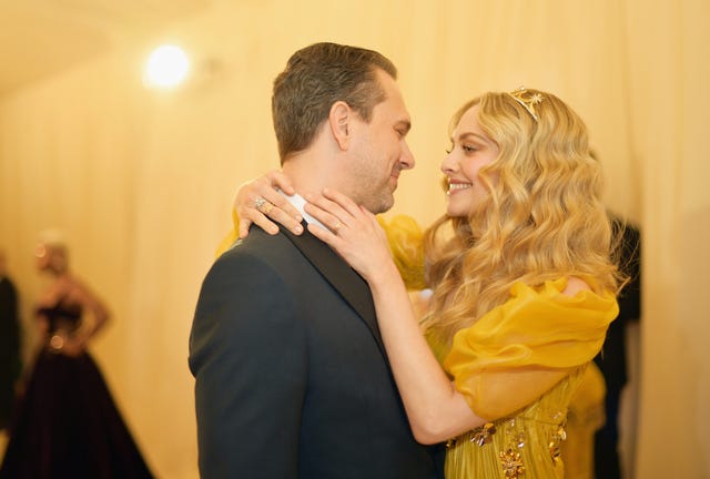 Amanda Seyfried and Thomas Sadoski at Met Gala 2018