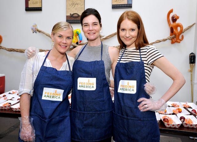 Alison Sweeny, Betsy Brandt, Darby Stanchfield