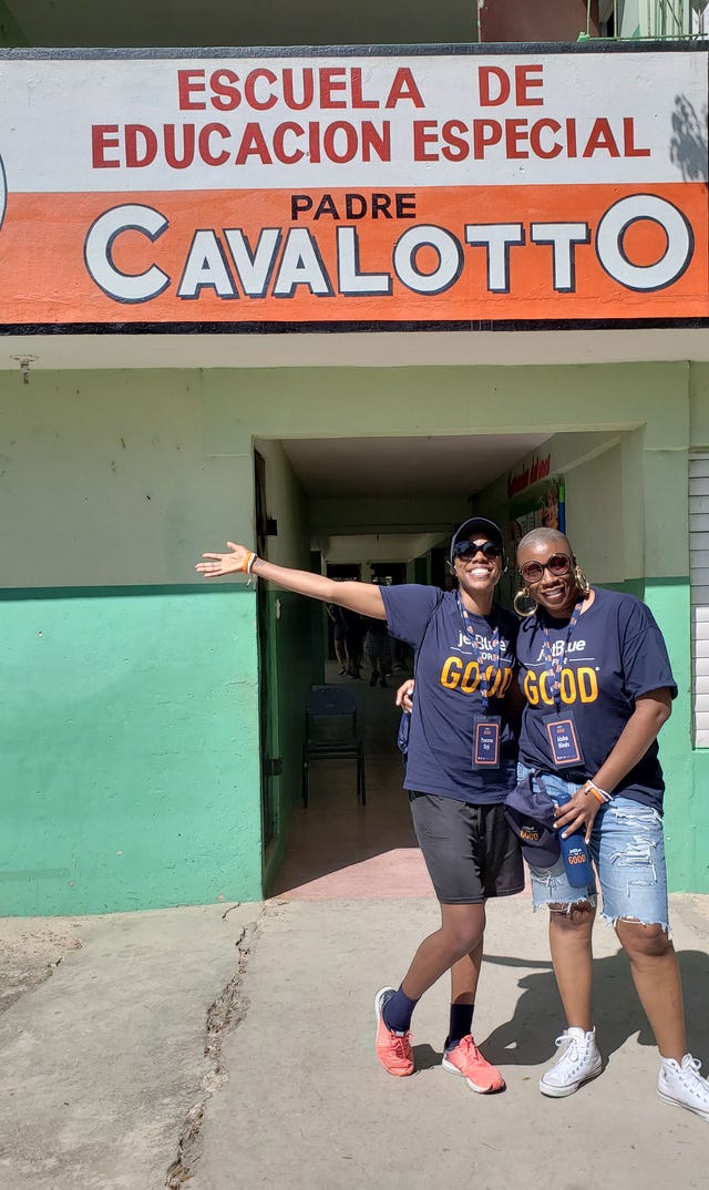 Yvonne Orij and Aisha Hinds