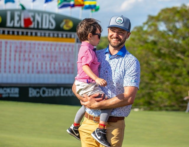 Justin Timberlake and son Silas