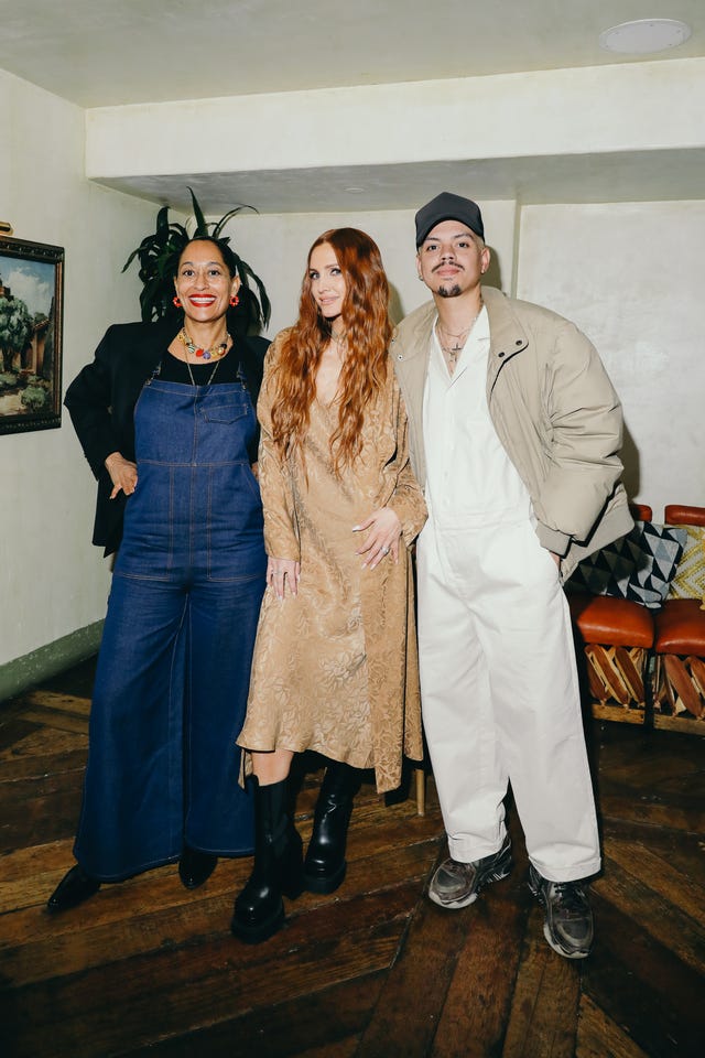 Tracee Ellis Ross, Ashlee Simpson and Evan Ross