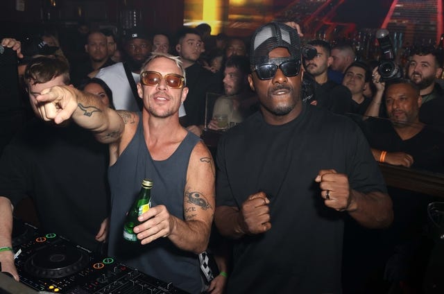 Diplo and Idris Elba