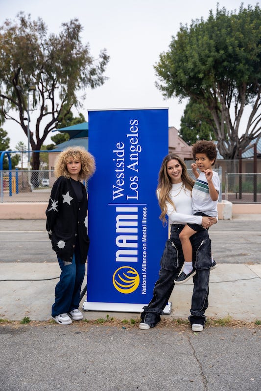 Allison Holker, Weslie, and Maddox Boss