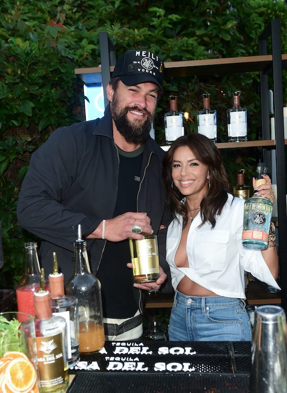 Jason Momoa and Eva Longoria