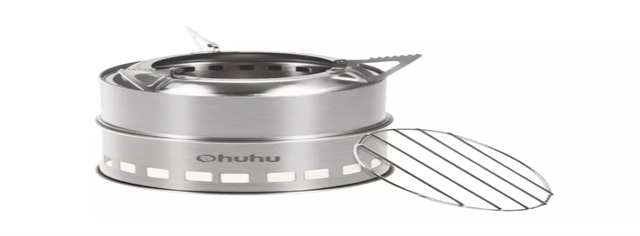 Ohuhu Mini Stainless Steel Portable Stove