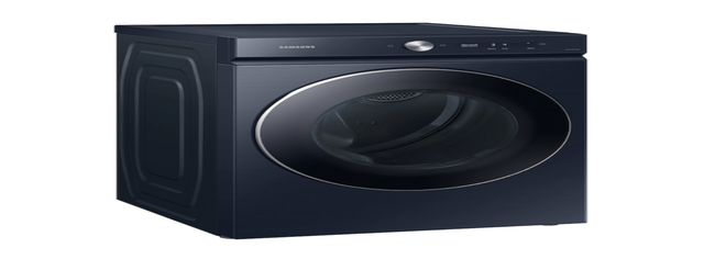 Samsung Bespoke Ultra Capacity Gas Dryer in Brushed Navy