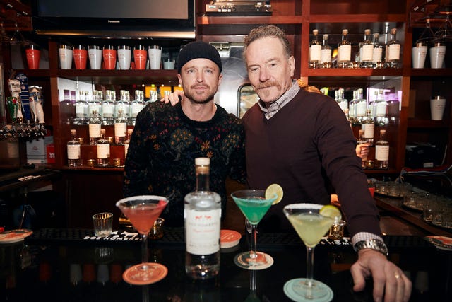 Aaron Paul and Bryan Cranston