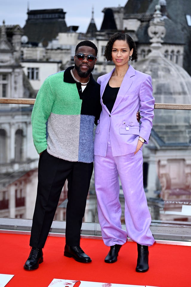 Kevin Hart and Gugu Mbatha-Raw