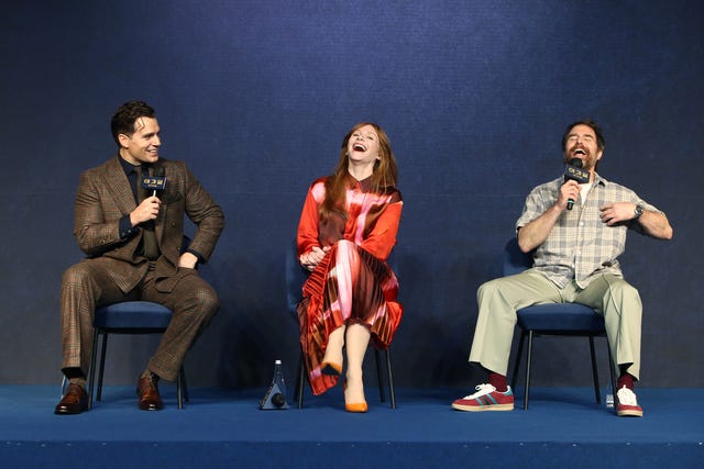  Sam Rockwell, Bryce Dallas Howard and Henry Cavill