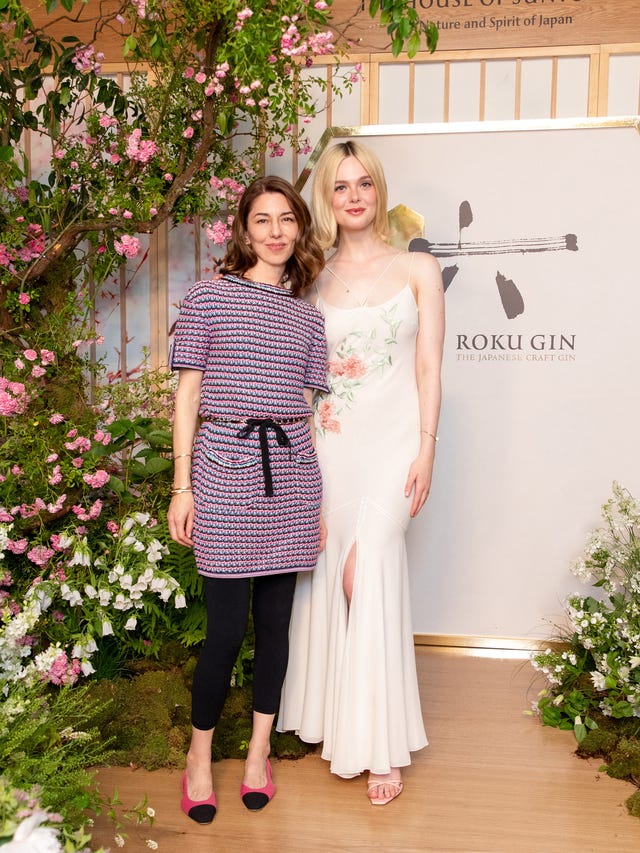 Elle Fanning and Sofia Coppola