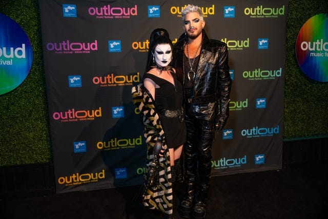 Gottmik and Adam Lambert