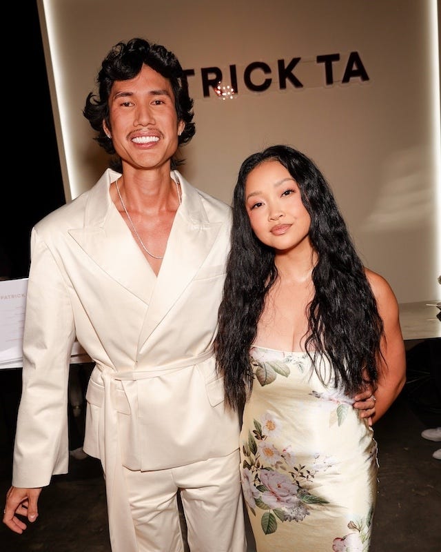 Patrick Ta and Lana Condor