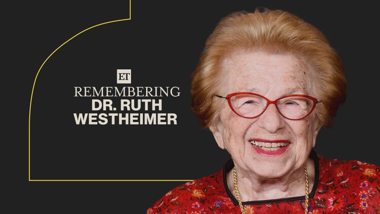 Dr. Ruth Westheimer, Noted Sex Therapist, Dead at 96