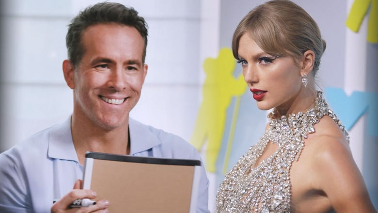 Ryan Reynolds Shares His Favorite Taylor Swift Song