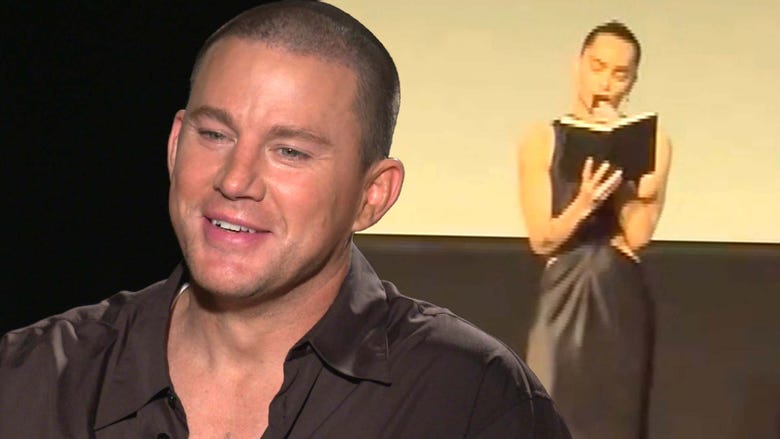 Channing Tatum on Zoë Kravitzs Heartfelt Thank You Note at Blink Twice Premiere Exclusive