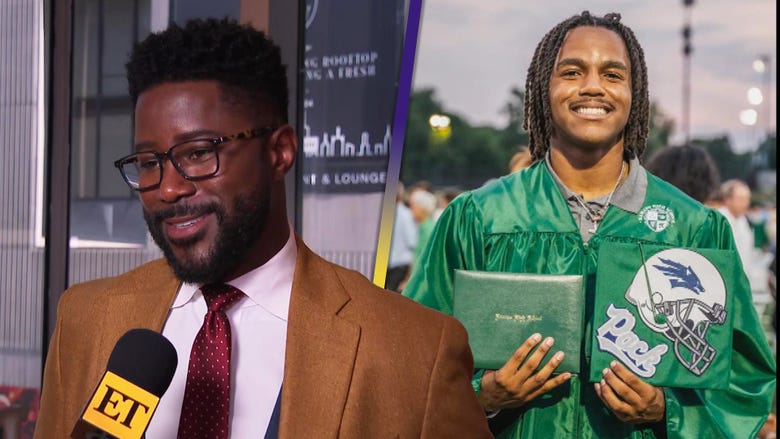 Why Nate Burleson Had a Tough Time Sending His Son Nehemiah Off to College (Exclusive)