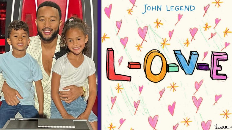 Hear John Legend's Kids Sing on His New Children's Album