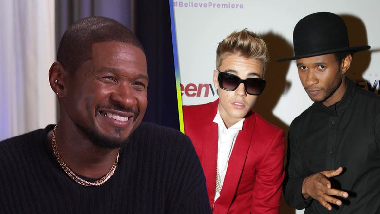 Usher on Justin Bieber Becoming a Dad and How 'Proud' He Is of Him (Exclusive)