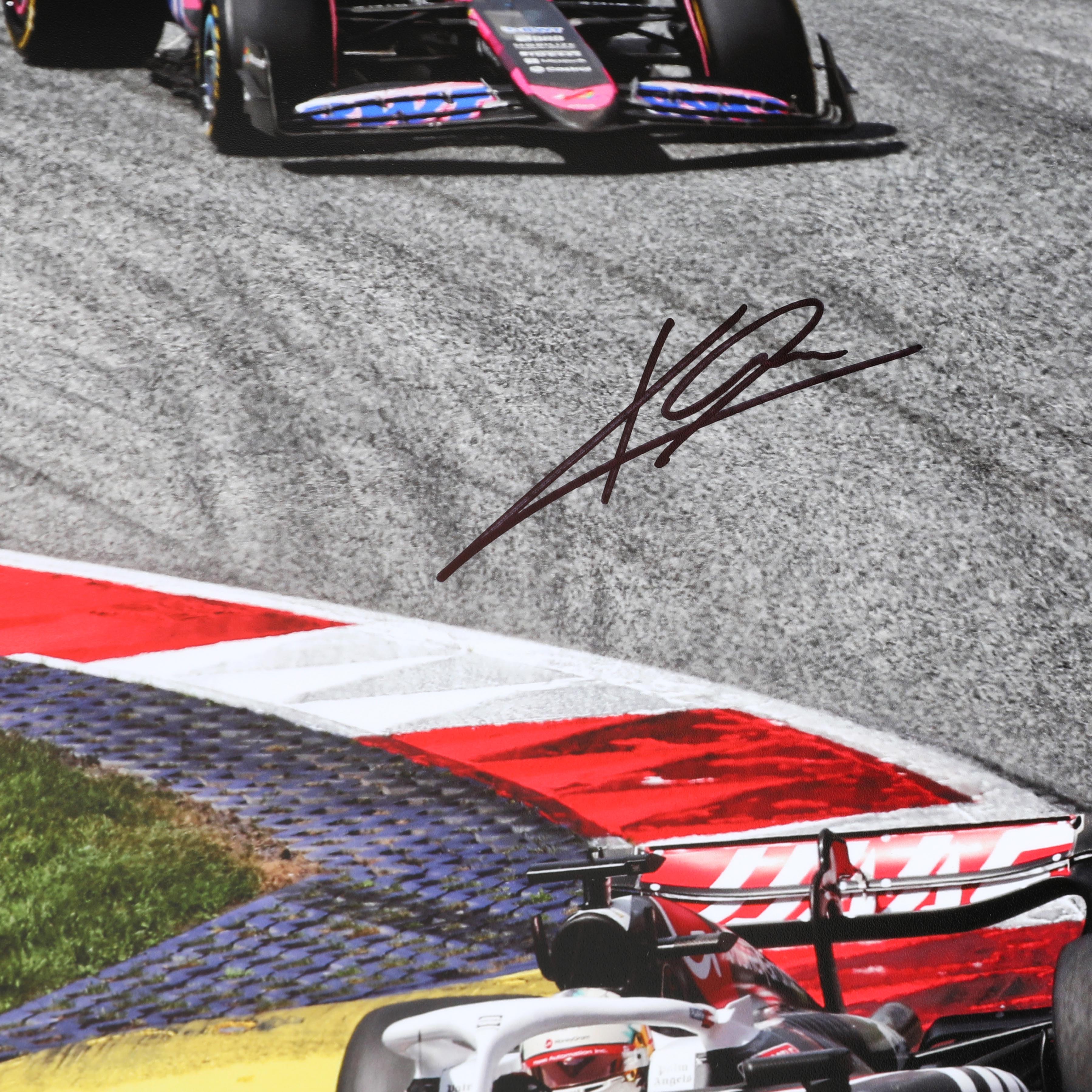 Kevin Magnussen 2024 Haas Signed Photo- Austrian Grand Prix