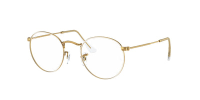 Ray-Ban RB3447V White On Legend Gold #colour_white-on-legend-gold