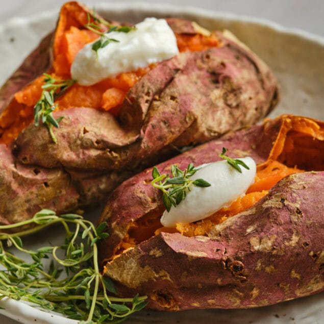 The Best Baked Sweet Potatoes