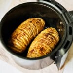 Air Fryer Hasselback Potatoes