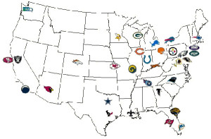 NFL Map