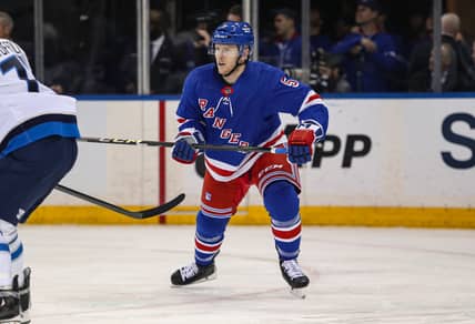 NHL: Winnipeg Jets at New York Rangers