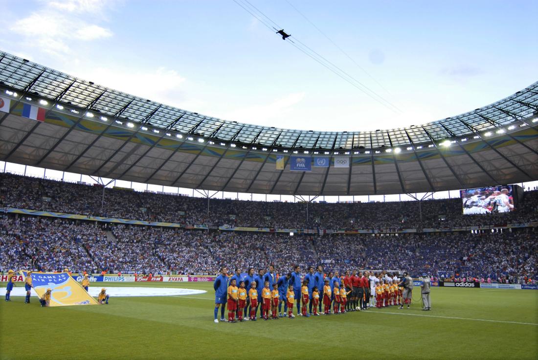 Im Olympiastadion Berlin wird der neue Europameister gesucht.