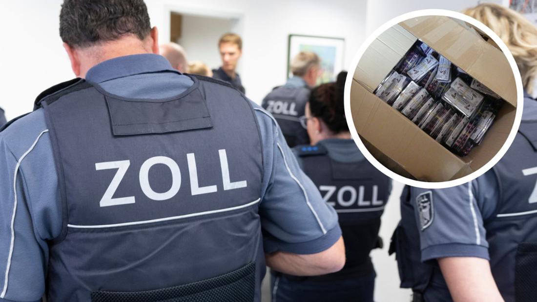 Zollfahnder vollstrecken im Kreis Offenbach Haftbefehle gegen zwei mutmaßliche Schmuggler und Warenfälscher.