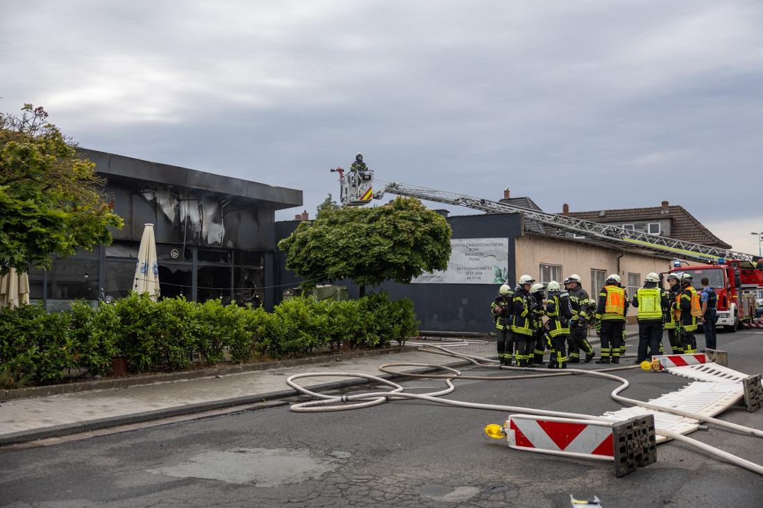 In Dreieich läuft ein Großeinsatz der Feuerwehr.