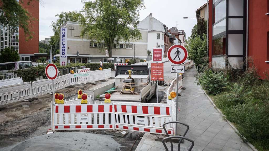 Viele Baustellen in den Stadtteilen im Februar