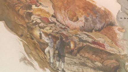 Exposition jusqu'au 11 novembre autour de l'histoire de la découverte de la grotte Lascaux. (France 3)