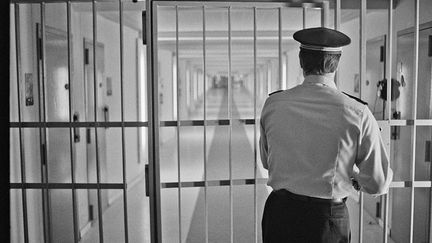 Prison de Fleury-Mérogis en 1979. (Illustration) (JACQUES PAVLOVSKY / SYGMA / GETTY IMAGES)