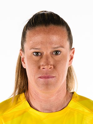 A headshot of Alyssa Naeher.