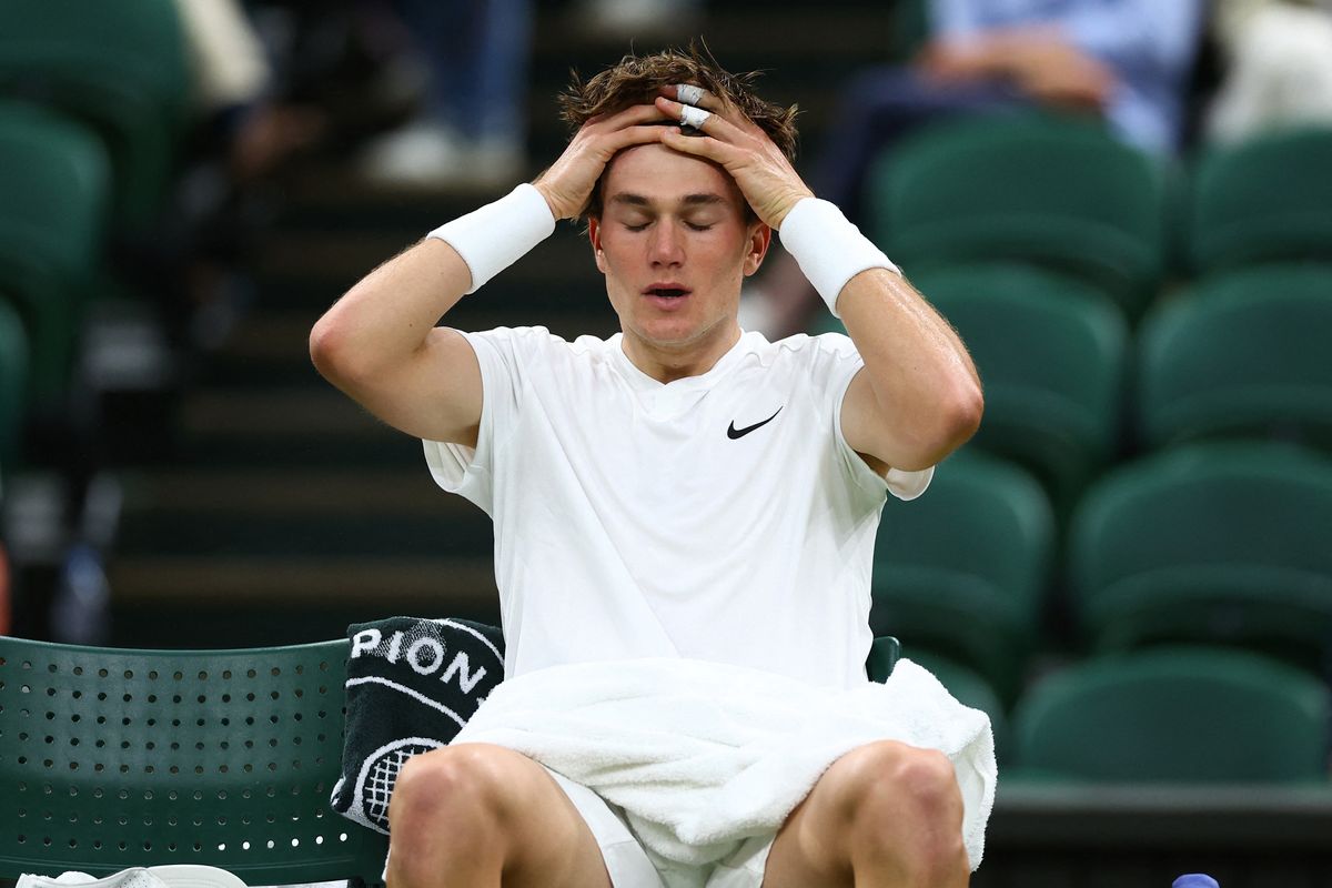 Jack Draper went into the wrong locker room at Wimbledon