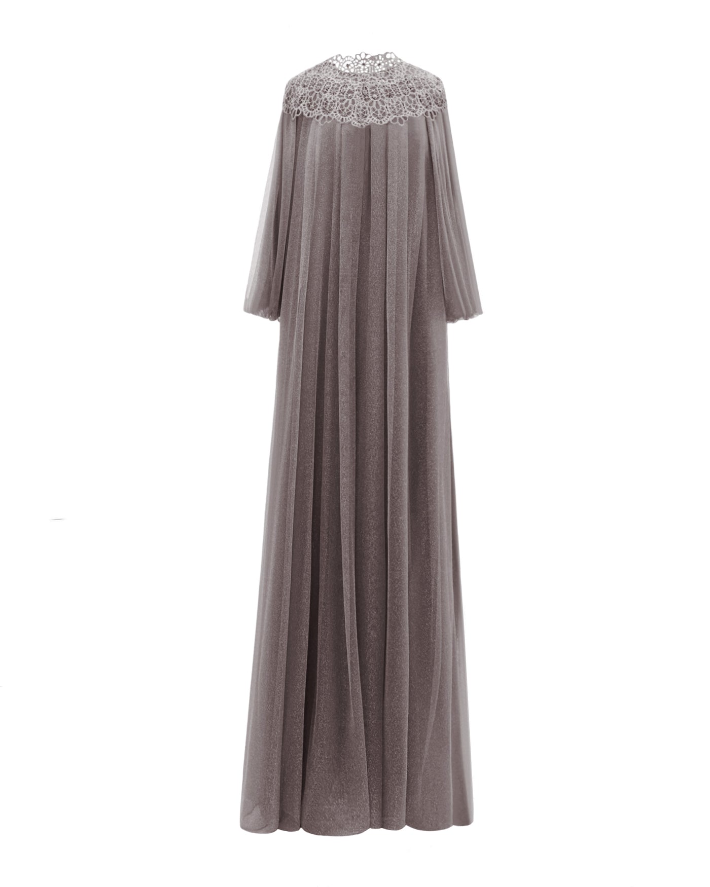 Loose-Cut Grey Kaftan