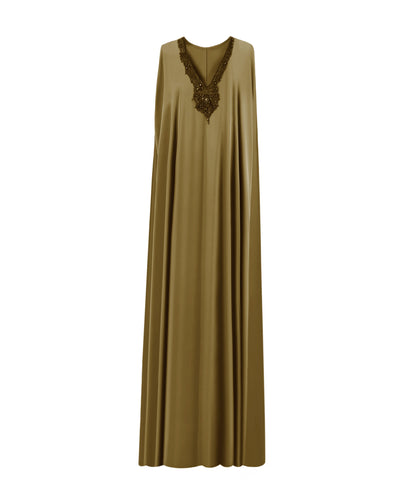 V-neckline Kaftan