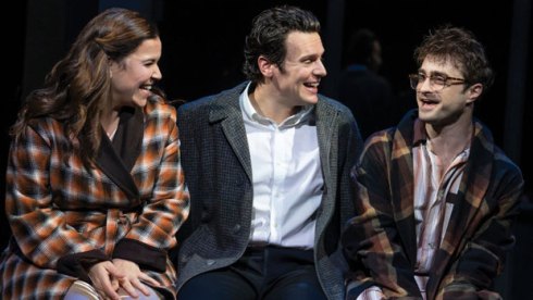 merrily we roll along lindsay mendez jonathan groff daniel radcliffe