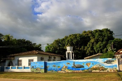 Base do TAMAR/ICMBio em Caravelas-BA