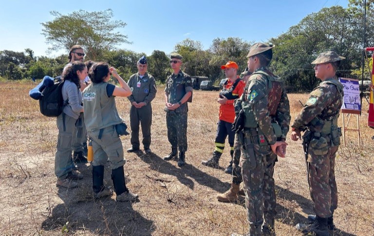 Comando de Incidentes de Fauna é instalado na Transpantaneira - Foto: Exército / Divulgação