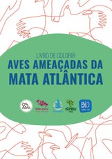 Livro de Colorir - Aves Ameaçadas Da Mata Atlântica 