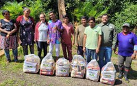 Instituto Chico Mendes entrega cestas básicas em 24 comunidades na Resex Ituxi