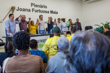 Cerimônia em Cavalcante emocionou os participantes - Foto: Fernando Tatagiba 