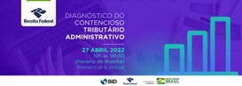 Evento será realizado presencialmente e transmitido ao vivo pela internet no dia 27 de abril.