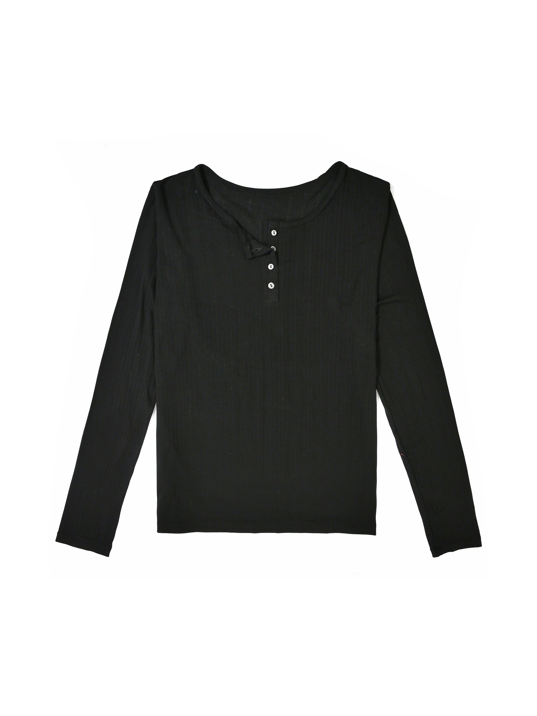 MellowLuxe™ Long Sleeve Top Black