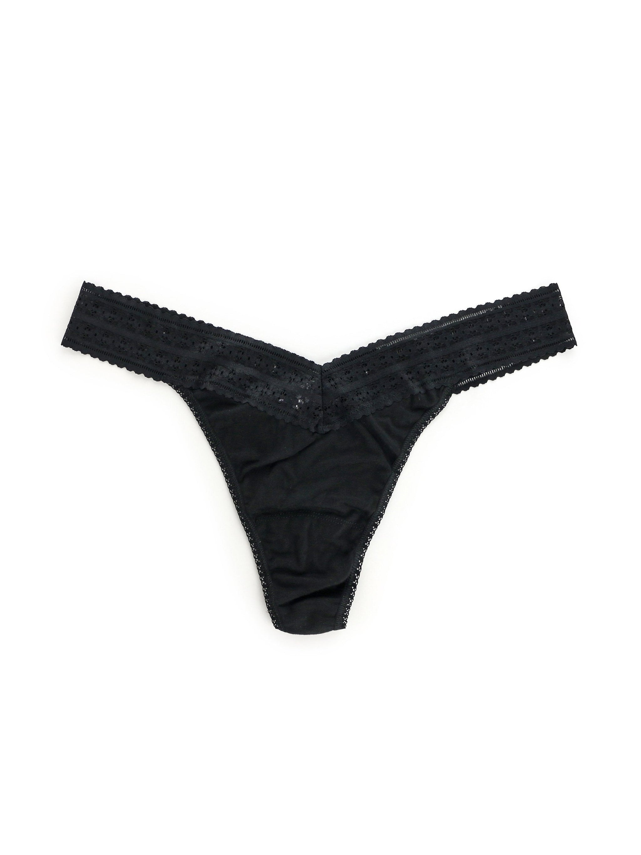 Plus Size Dream Thong Exclusive-BLACK-Hanky Panky