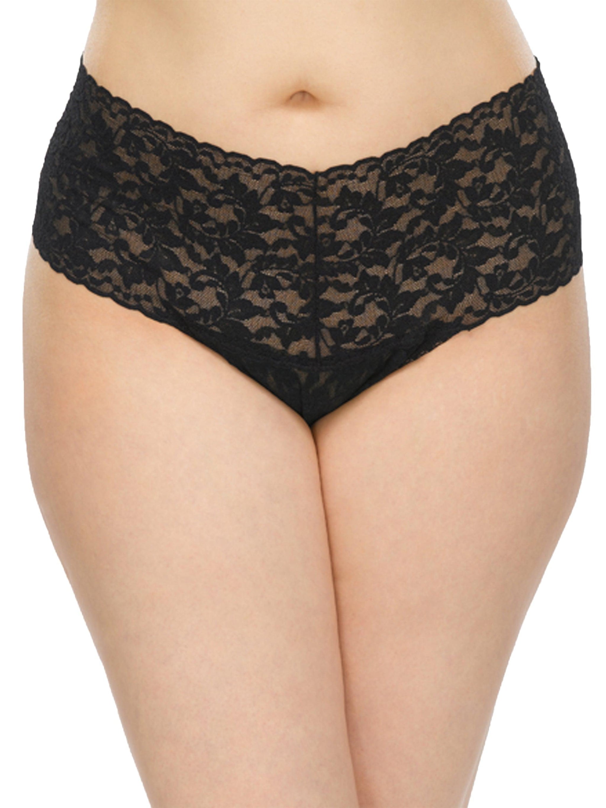 Plus Size Retro Lace Thong-Hanky Panky