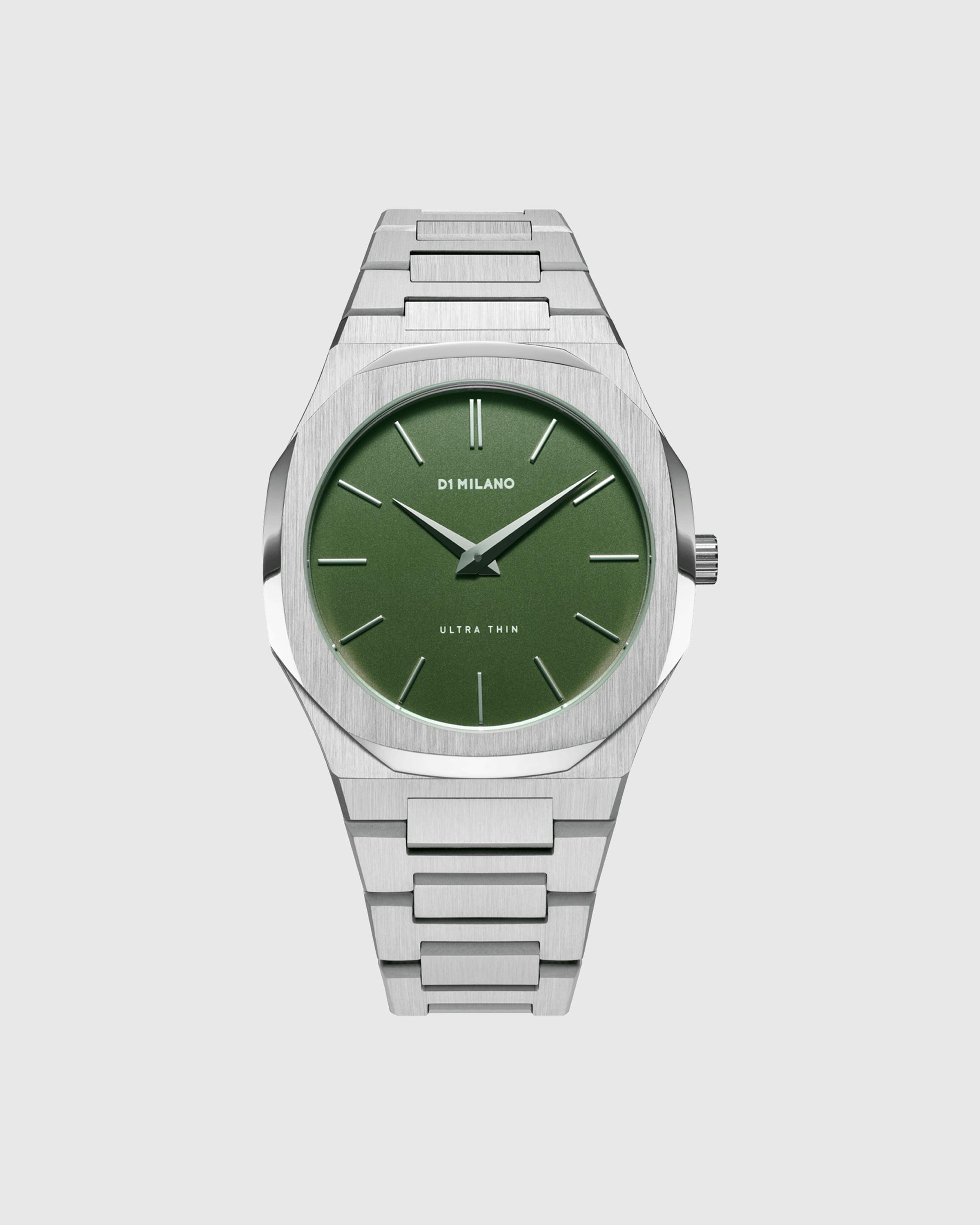 D1 Milano – Ultra Thin Bracelet 40mm Moss - Quartz - Green - Image 1